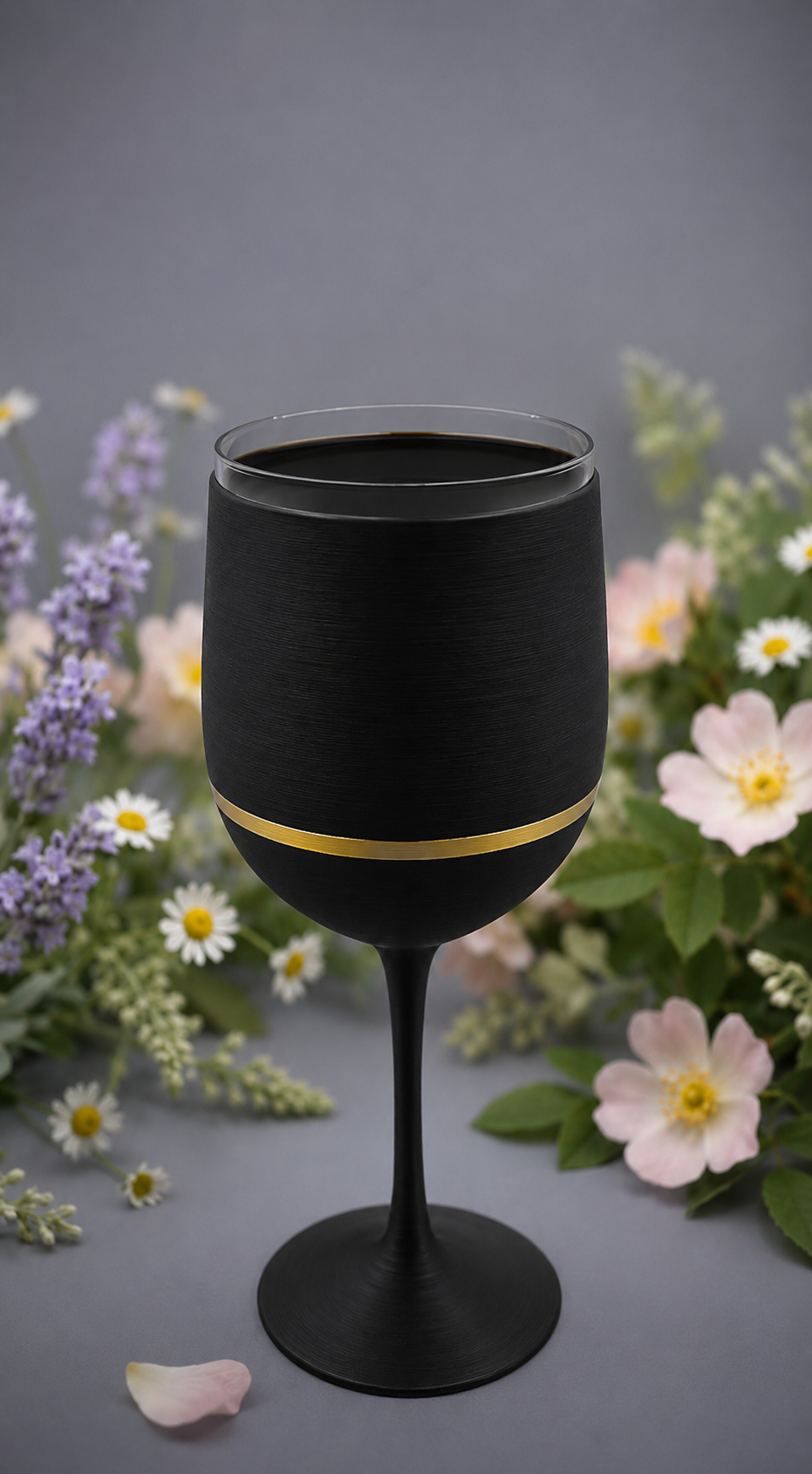 Personalisierter Weinkelch aus dem 3D-Drucker mit individuellem Namen oder Wunschtext. Erhältlich in Weiß-Gold, Schwarz-Gold oder Vollgold. Perfekt als Geschenk zur Hochzeit, zum Geburtstag, Jubiläum oder für besondere Feierlichkeiten. Modernes Design, hochwertige Verarbeitung und individuelle Gestaltung.