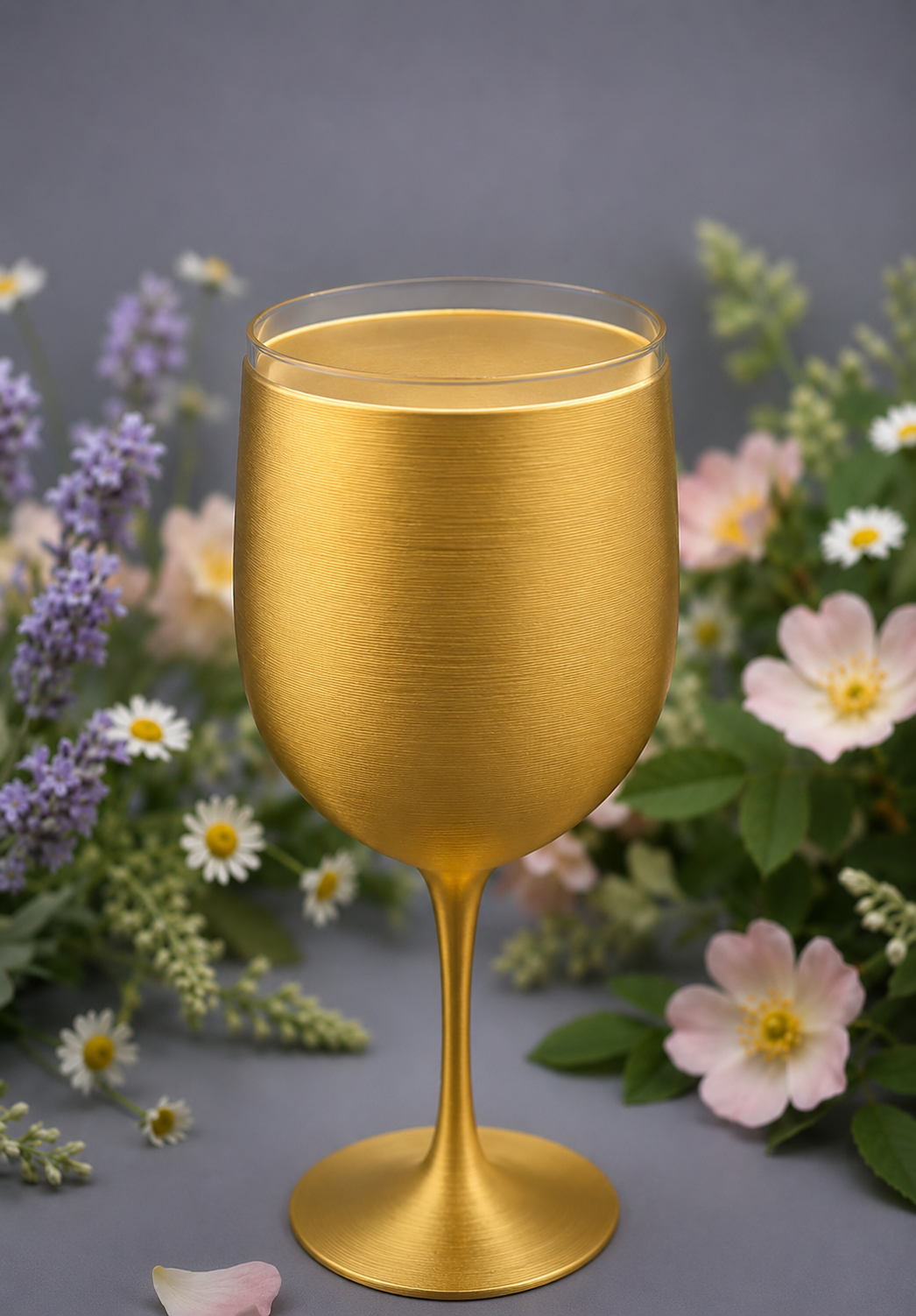 Personalisierter Weinkelch aus dem 3D-Drucker mit individuellem Namen oder Wunschtext. Erhältlich in Weiß-Gold, Schwarz-Gold oder Vollgold. Perfekt als Geschenk zur Hochzeit, zum Geburtstag, Jubiläum oder für besondere Feierlichkeiten. Modernes Design, hochwertige Verarbeitung und individuelle Gestaltung.