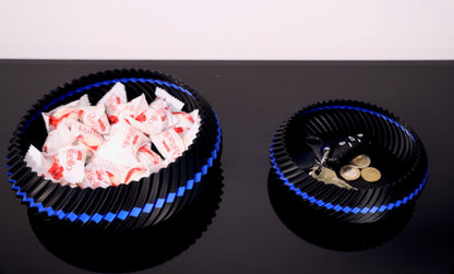 Schale Aluna von Wälder Create – modern-minimalistisches Design aus dem Bregenzerwald, 3D-gedruckt aus umweltfreundlichem PLA-Biokunststoff, ideal als Deko-Schale oder für kleine Alltagsgegenstände – erhältlich in der Linea Pure Farbkollektion oder Juppen Edition. 